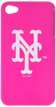 Load image into Gallery viewer, Tribeca  FVA4458 Varsity Jacket Pink Solo for iPhone 4, New York Mets - Pink
