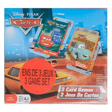 Load image into Gallery viewer, Cardinal Disney Cars Checkers &amp; Tic Tac Toe Game Set
