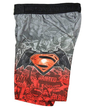 Load image into Gallery viewer, DC Comics Batman Vs Superman Dawn of Jutice Boardshorts Swim Trunks
