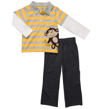 Load image into Gallery viewer, Carter's Infant Boys 2pc Set Monkey
