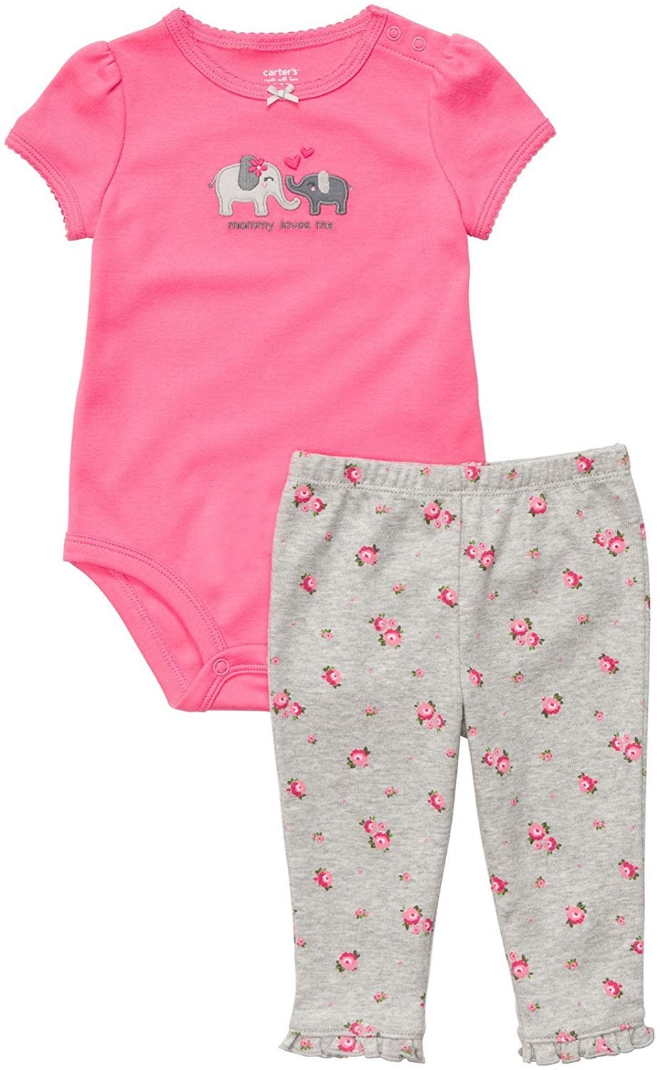 Carter's Baby Girl's Bodysuit & Pant Set - Mommy