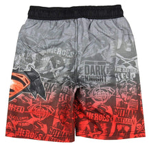 Load image into Gallery viewer, DC Comics Batman Vs Superman Dawn of Jutice Boardshorts Swim Trunks
