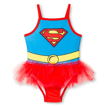 Load image into Gallery viewer, DC Comics Supergirl Baby Girls' Infant Tu Tu Bathing Suit
