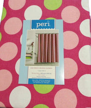 Load image into Gallery viewer, Peri Fabric Pop Circle Shower Curtain
