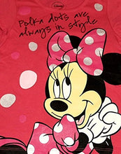 Load image into Gallery viewer, Disney Little Girls' Minnie Mouse Toddler Short Sleeve Tee Shirt

