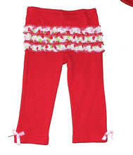 Load image into Gallery viewer, Baby Gear Baby&#39;s First Christmas 4-piece Set Size 6-9 Months Red
