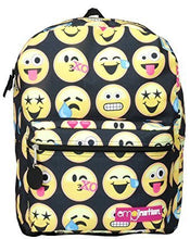 Load image into Gallery viewer, Emojination Heart eyes Cry Sweat Smile face Large backpack
