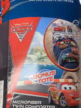 Load image into Gallery viewer, Disney Cars Microfiber Twin Comforter
