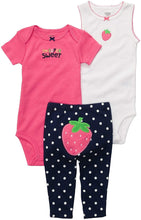 Load image into Gallery viewer, Carter&#39;s &quot;Super Sweet&quot; 3-Piece Set (Sizes NB - 9M)

