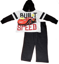 Load image into Gallery viewer, Disney Cars Little Boys' Toddler 2 Piece Fleece Set '' Built for Speed''
