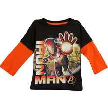 Load image into Gallery viewer, Marvel Boys' Ironman Long Sleeve T-Shirt
