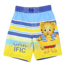 Load image into Gallery viewer, Daniel Tiger Neighborhood Little Boys' Toddler Swim Trunks
