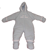 Load image into Gallery viewer, Baby Blass Light Blue Baby Bunting Size 24mos
