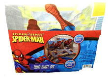 Load image into Gallery viewer, Marvel Spiderman Boys Twin Sheet Set
