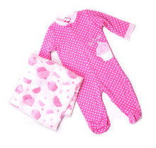 Load image into Gallery viewer, Baby Gear Baby-girls 2pc Coverall with Matching Blanket Size (6-9mos)
