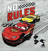 Load image into Gallery viewer, Disney Cars Little Boys' Toddler 2 Piece Fleece Set '' No Rules''
