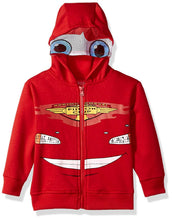 Load image into Gallery viewer, Disney Boys' Cars Fleece Masked Hoodie
