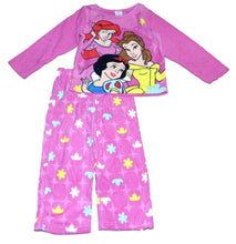 Load image into Gallery viewer, Disney Princess Little Girls' Microfleece Pajamas Set Size 4
