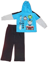Load image into Gallery viewer, Thomas the Train Little Boys' Toddler 2pc Hooded Fleece Set Sodor Express
