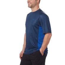 Load image into Gallery viewer, Speedo Men's Fitness UV Protection Rashguard Swim Shirt(New Navy,Medium)
