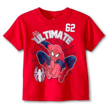 Load image into Gallery viewer, Marvel Spiderman Shirt Little Boys' Toddler Ultimate Red Tee
