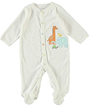 Load image into Gallery viewer, Carter&#39;s Baby Girls White Animal Bodysuit
