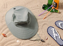 Load image into Gallery viewer, Sun Protection Zone Unisex Lightweight Adjustable Outdoor Booney Hat (100 SPF, UPF 50+)

