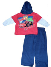 Load image into Gallery viewer, Disney Baby Boys' Cars Infant 2 Piece Fleece Hoodie Set
