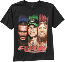 Load image into Gallery viewer, WWE Ready to Rumble Boys Graphic Short Sleeve Tee Black
