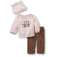 Load image into Gallery viewer, Vitamins Baby Baby-Girls Infant 3pc Microfleece Set Pink
