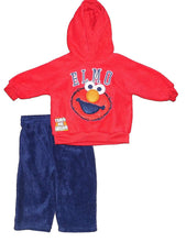 Load image into Gallery viewer, Seasame Street Elmo Baby Boys' Infant 2 Piece Set Micro Fleece Hoodie and Pants
