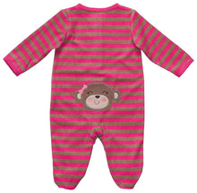 Load image into Gallery viewer, Carter's Baby Girls' Easy Entry Terry Turn Me Around Sleep n Play
