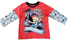 Load image into Gallery viewer, Disney Jake and The Never Land Pirates Little Boys' Toddler Long Sleeve Tee Shirt
