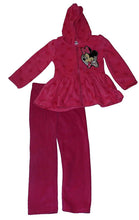Load image into Gallery viewer, Disney Little Girls' Minnie Mouse 2pc Microfleece Polka Dot Set Pink

