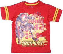 Load image into Gallery viewer, Marvel Ironman Little Boys' Toddler Red Print Graphic T-shirt
