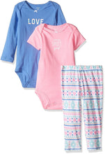 Load image into Gallery viewer, Carter's Baby Girls' 3 Pc Back Art 126g427
