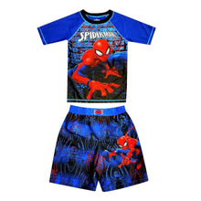 Load image into Gallery viewer, Marvel  DreamWave Boys Spiderman Rash Guard Set

