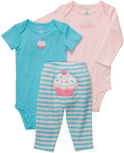Load image into Gallery viewer, Carter's Baby Girls' 3 Pc Turn Me Around Set
