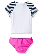 Load image into Gallery viewer, Tommy Bahama Girls&#39; 2-Piece Rashguard and Swim Bottoms Set

