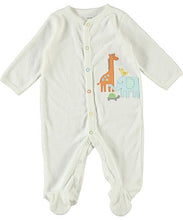Load image into Gallery viewer, Carter&#39;s Baby Girls White Animal Bodysuit
