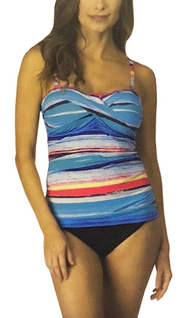 2 Bamboo Ladies' Swimsuit Tankini Set ~ Tummy Toner