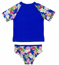 Load image into Gallery viewer, Tommy Bahama Girls&#39; 2-Piece Rashguard and Swim Bottoms Set
