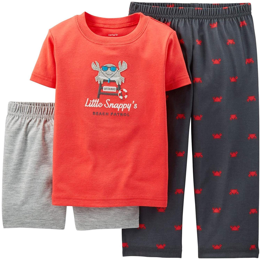 Carter's 3 Piece Print PJ Set (Toddler)