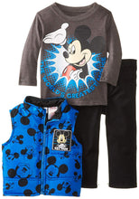Load image into Gallery viewer, Disney Baby Boys&#39; Mickey Mouse 3 Piece Nylon Vest Set
