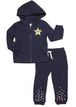 Load image into Gallery viewer, Carter's Little Girls' Fleece Hoodie and Pants 2-Piece Set
