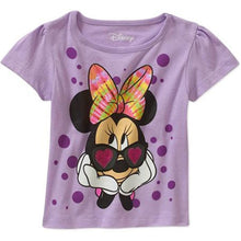 Load image into Gallery viewer, Disney Minnie Mouse Toddler Little Girls T-Shirt Top
