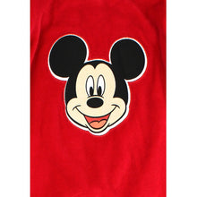 Load image into Gallery viewer, Mickey Mouse Infant Red Velour Coverall Jumpsuit
