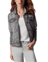 Load image into Gallery viewer, Buffalo David Bitton Women&#39;s Knit Stretch Denim Jean Jacket
