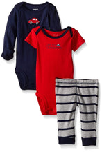 Load image into Gallery viewer, Carter&#39;s Baby Boys&#39; 3pc Car Onesie Set
