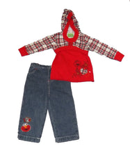 Load image into Gallery viewer, Sesame Street Little Girls' Elmo Toddler Girls 2 Piece Set '' I Love Elmo''
